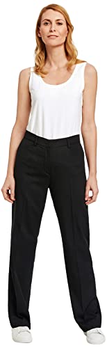 Gerry Weber Damen broek doek lang Hose, Schwarz, 44 EU von Gerry Weber