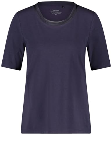 Gerry Weber Damen Halbarmshirt halber Arm unifarben Night Sky 42 Gerry Weber Damen Halbarmshirt halber Arm unifarben Night Sky 42 von Gerry Weber