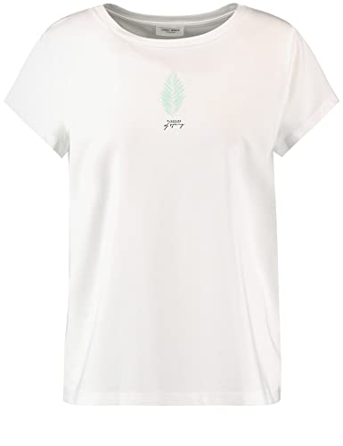 Gerry Weber, Damen T-Shirt Top Jersey White 48 von Gerry Weber