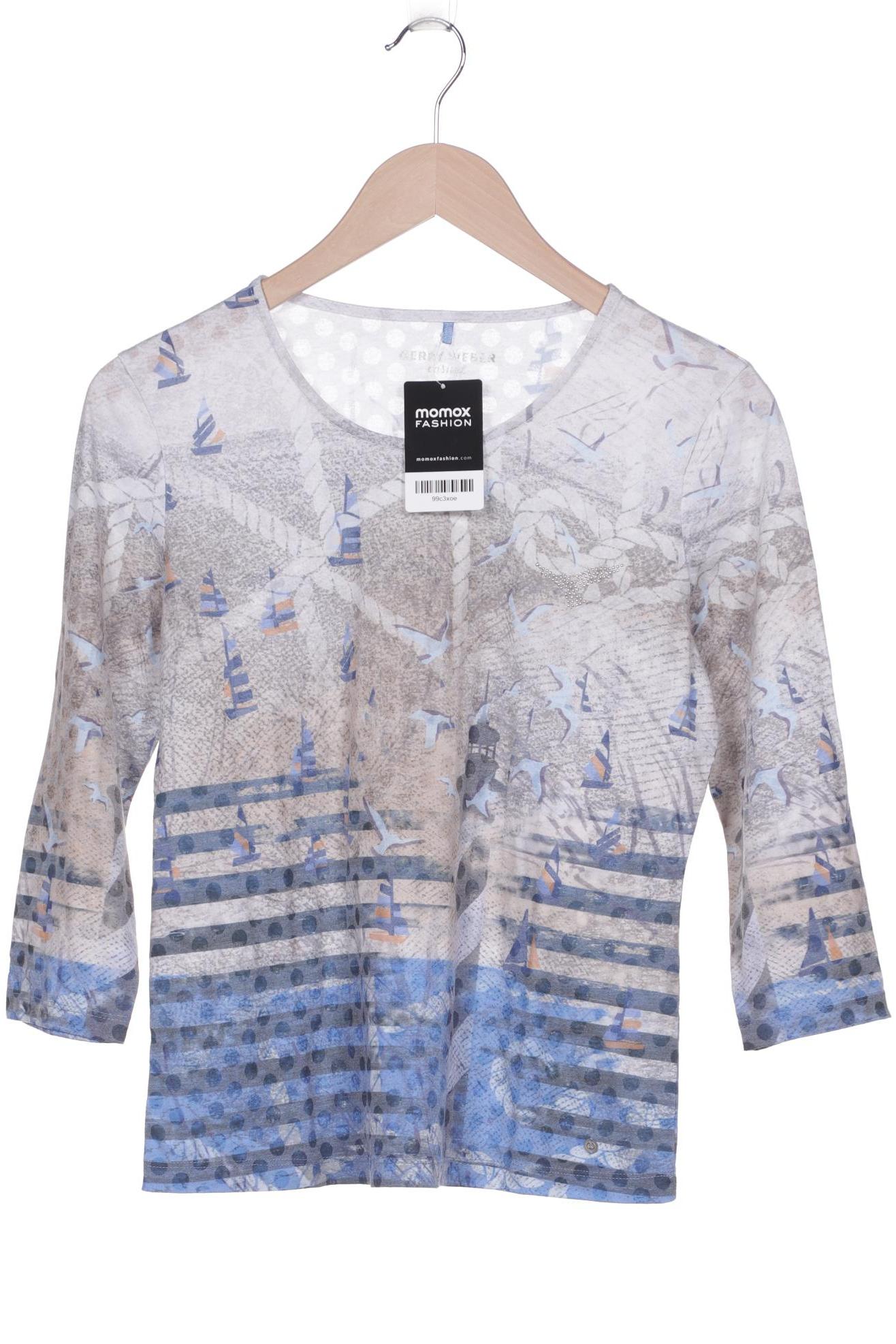 Gerry Weber Damen Langarmshirt, blau von Gerry Weber