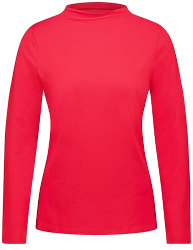 Gerry Weber Damen Langarmshirt mit Turtleneck Langarm unifarben Lipstick 40 Gerry Weber Damen Langarmshirt mit Turtleneck Langarm unifarben Lipstick 40 von Gerry Weber