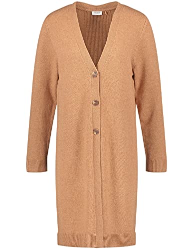 GERRY WEBER Damen 830046-35711 Jacke Strick, Camel-Melange, 44 von Gerry Weber