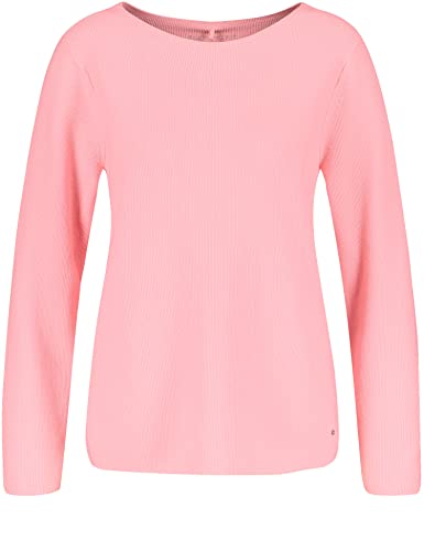 Gerry Weber Damen Pullover Organic Cotton Langarm Pullover Langarm Rundhals unifarben Candied 36 von Gerry Weber