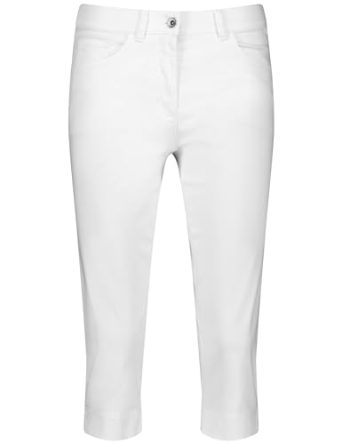 Gerry Weber Damen SOL꞉INE BEST4ME Capri unifarben 3/4 Länge weiß/weiß 38 von Gerry Weber