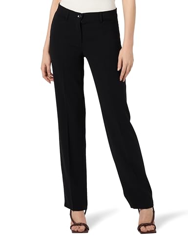 GERRY WEBER Damen 71944 Freizeithose, Schwarz, 36 von Gerry Weber