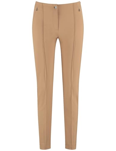 Gerry Weber Damen Stretchhose SAN꞉YA Skinny FIT unifarben 7/8 Länge Caramel 42 von Gerry Weber