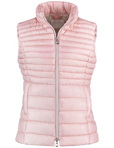 Gerry Weber Damen Taillierte Steppweste ärmellos unifarben Rosé 40 von Gerry Weber