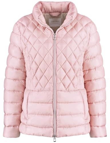 Gerry Weber Damen Wattierte Steppjacke Langarm unifarben Rosé 40 von Gerry Weber