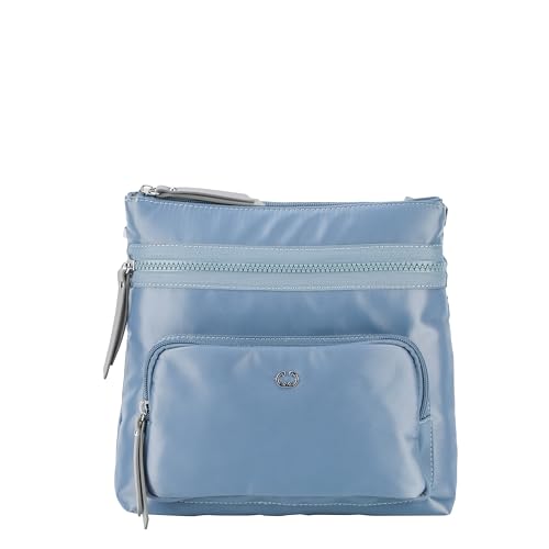 Gerry Weber - Schultertasche mit Reißverschluss für Damen, 24x24x5 cm in Hellblau von Gerry Weber