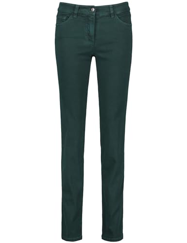Gerry Weber - Slim Fit - Damen 5 Pocket Jeans Best4Me Organic Cotton (92151-67951), Größe:42, Farbe:Green Teal (50939) von Gerry Weber