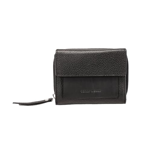 Gerry Weber - ascona kompaktes Portemonnaie für Damen, 12,5x10x1cm, Schwarz von Gerry Weber