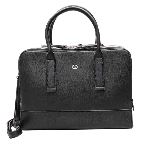 Gerry Weber - feel good Handtasche für Damen, Mittelgroße Henkeltasche in Schwarz, Maße 33x22x12 cm, Schwarz von Gerry Weber