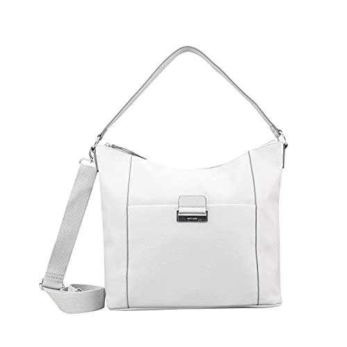 Gerry Weber - Schultertasche Damen, Umhängetasche in Grau, Handtasche mit Reißverschluss von Gerry Weber
