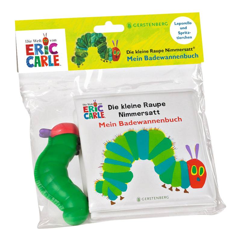 Gerstenberg Verlag Die Kleine Raupe Nimmersatt Mein Badewannenbuch Die kleine Raupe Nimmersatt von Gerstenberg Verlag