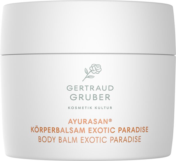 Gertraud Gruber Ayurasan Körperbalsam Exotic Paradise 200 ml Gertraud Gruber Ayurasan Körperbalsam Exotic Paradise 200 ml von Gertraud Gruber