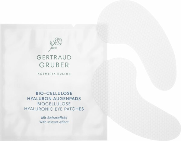 Gertraud Gruber Hydro Wellness Plus Bio-Cellulose Hyaluron Augenpads 4x 2 g 8 g Gertraud Gruber Hydro Wellness Plus Bio-Cellulose Hyaluron Augenpads 4x 2 g 8 g von Gertraud Gruber