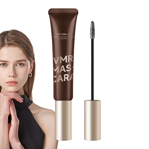 Mascara-Creme | Tragbare Wimperntusche mit Bürste | Lashes Mascaras for Sensitive Eyes Women, Volumizing & High Lifting Eyelashes Wischfest Geruwam von Geruwam