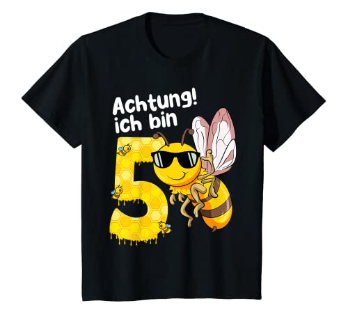 Kinder 5 Jahre alt Geburtstag Biene oder Hummel T-Shirt Kinder 5 Jahre alt Geburtstag Biene oder Hummel T-Shirt von Geschenk 5 Jahre Geburtstag von Lifua