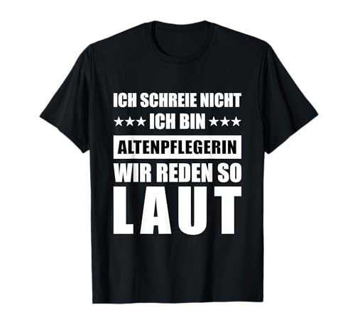 Altenpflege Damen Arbeitskleidung Pflege Kasaks bunt lustig T-Shirt Altenpflege Damen Arbeitskleidung Pflege Kasaks bunt lustig T-Shirt von Geschenk Altenpflegerin Pflegekraft Kasack Zubehör