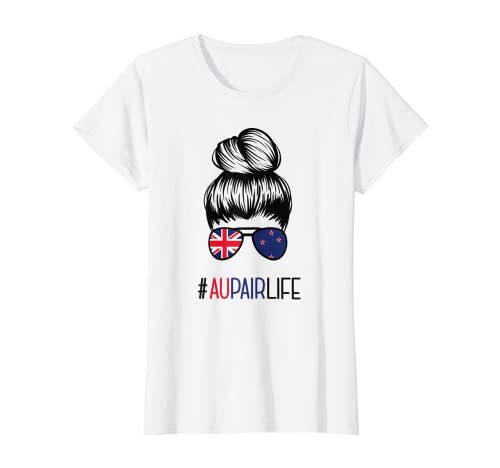 Damen Au Pair Neuseeland Mädchen Work & Travel Aupair New Zealand T-Shirt Damen Au Pair Neuseeland Mädchen Work & Travel Aupair New Zealand T-Shirt von Geschenk Auslandsjahr Neuseeland Abschied Au Pairs
