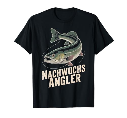 Nachwuchs Angler Geschenk Baby Geburt T-Shirt von Geschenk Baby Geburt Nachwuchs Angler