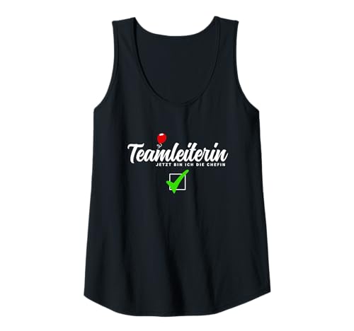 Damen Herzlichen Glückwunsch Chefin Beförderung Frau Teamleiterin Tank Top Damen Herzlichen Glückwunsch Chefin Beförderung Frau Teamleiterin Tank Top von Geschenk Beförderung Frau & Glückwunsch zur Chefin