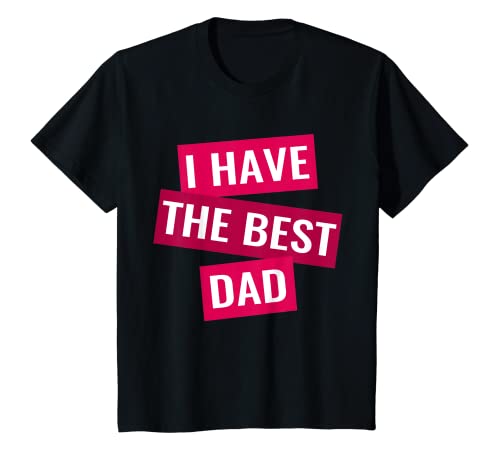Kinder Ich habe besten Papa Geschenke zum Geburtstag Vatertag Kind T-Shirt Kinder Ich habe besten Papa Geschenke zum Geburtstag Vatertag Kind T-Shirt von Geschenk Bester Vater - Kinder Sohn Tochter Outfit