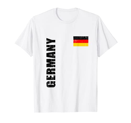 Deutschland Tshirt Trikot Fussball Kinder Damen Herren 2021 T-Shirt von Geschenk Deutschland Fan Flagge Fahne Fanartikel