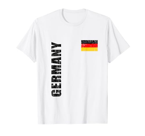 Deutschland Tshirt Trikot Fussball Kinder Damen Herren 2021 T-Shirt Deutschland Tshirt Trikot Fussball Kinder Damen Herren 2021 T-Shirt von Geschenk Deutschland Fan Flagge Fahne Fanartikel