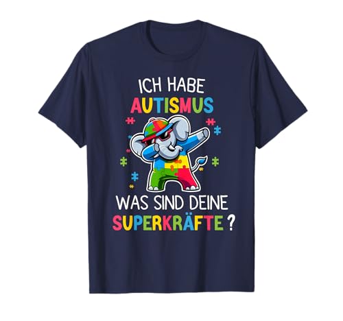 Autist Ich habe Autismus was sind deine Superkräfte Jungen T-Shirt Autist Ich habe Autismus was sind deine Superkräfte Jungen T-Shirt von Geschenk Für Kinder Autismus