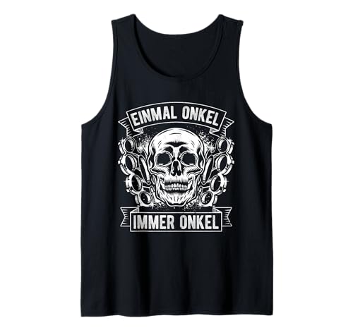 Herren EINMAL Onkel IMMER Onkel Geschenk Für Onkel Tank Top Herren EINMAL Onkel IMMER Onkel Geschenk Für Onkel Tank Top von Geschenk Für Onkel Design