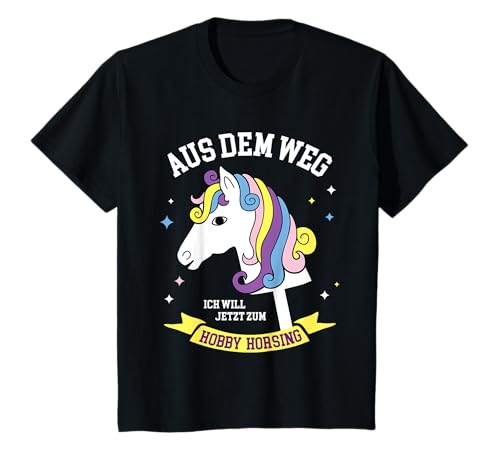 Hobby Horse Outfit Mädchen Training Steckenpferde Horsing T-Shirt Hobby Horse Outfit Mädchen Training Steckenpferde Horsing T-Shirt von Geschenk Für Pferdemädchen Geschenkidee Hobbyhorse