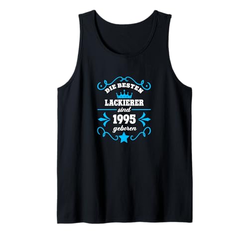 Herren Geburtstag 1995 Lackierer Arbeitskollege Kollege Mann Tank Top von Geschenk Geburtstag Lackierer 1995