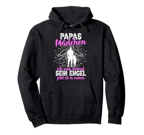Papas Mädchen Engel Partnerlook Tochter Papa Vatertag Pullover Hoodie von Geschenk Herren Vater Papa Tochter Vatertag