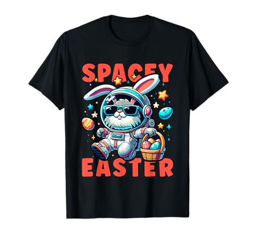 Astronaut Osterhase Jungen Mädchen Osternest Frohe Ostern T-Shirt Astronaut Osterhase Jungen Mädchen Osternest Frohe Ostern T-Shirt von Geschenk Idee Ostern Kinder Jungs Mädchen Lustig