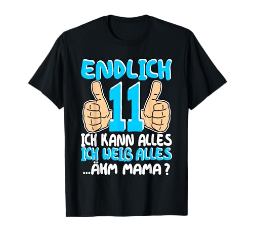 11 Geburtstag Junge für 11 jährige Jungen Mädchen Jungs T-Shirt 11 Geburtstag Junge für 11 jährige Jungen Mädchen Jungs T-Shirt von Geschenk Junge 11 Jahre 11 Geburtstag Junge