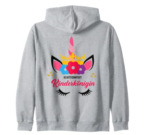 Schützenfest Kinder Königin Kinderkönigin Schützenkönigin Kapuzenjacke Schützenfest Kinder Königin Kinderkönigin Schützenkönigin Kapuzenjacke von Geschenk Königin Mädchen Schützenfest Geschenkidee