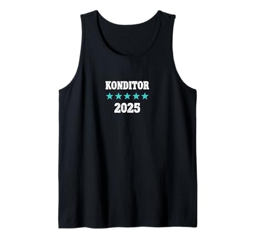Herren Konditor 2025 Prüfung Bestanden Ausbildung Tank Top Herren Konditor 2025 Prüfung Bestanden Ausbildung Tank Top von Geschenk Konditor 2025 Prüfung Lehre