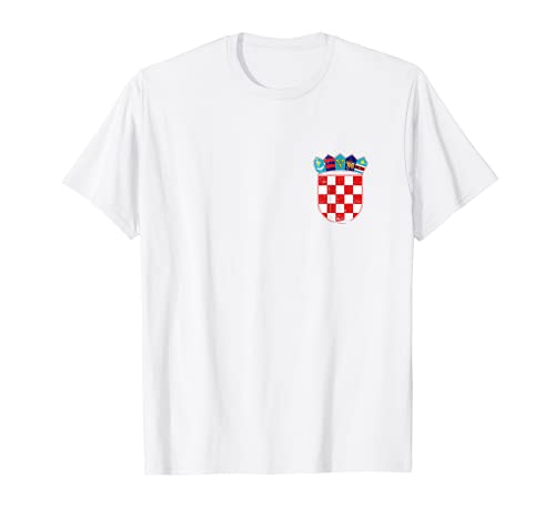 Kroatien Tshirt Trikot Hrvatska Kinder Damen Herren 2021 T-Shirt von Geschenk Kroatien Flagge kroatische Fahne