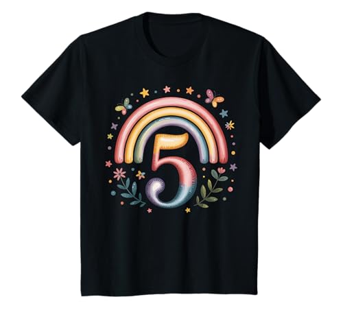 5. Geburtstag Mädchen Erdbeer Deko 5 jährige Mädchen T-Shirt 5. Geburtstag Mädchen Erdbeer Deko 5 jährige Mädchen T-Shirt von Geschenk Mädchen 5 Jahre Geburtstag Jahre Mädchen