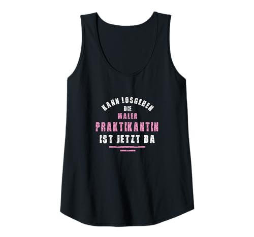 Damen Beste Maler Praktikantin Danke Praktikanten Tank Top von Geschenk Maler Praktikantin Geschenkidee