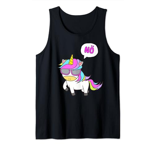 Nö Damen coole Sprüche lustig mit Aufdruck Statement Einhorn Tank Top Nö Damen coole Sprüche lustig mit Aufdruck Statement Einhorn Tank Top von Geschenk Motiv Comic witzig Frauen Mädchen