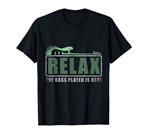 Geschenkidee Herren Damen Musiker Bass Gitarre T-Shirt Geschenkidee Herren Damen Musiker Bass Gitarre T-Shirt von Geschenk Musiker Noten Musik Bass Gitarre