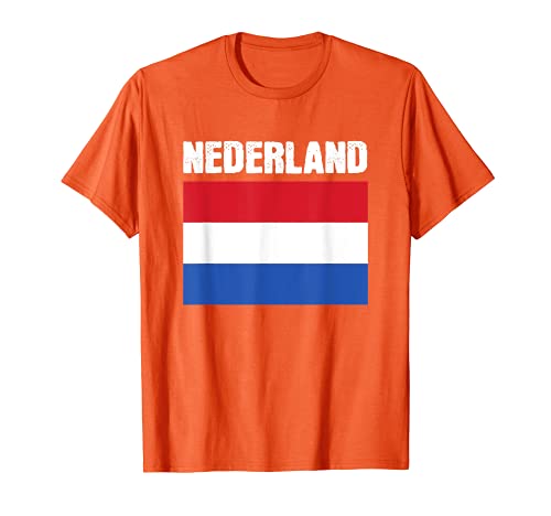 Niederlande Holland Tshirt Trikot Kinder Damen Herren 2021 T-Shirt von Geschenk Niederlande Flagge Fahne 2021