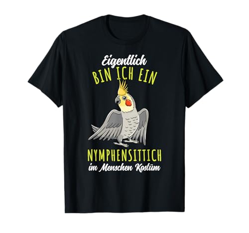 Geschenk Nymphensittich Liebhaber Kostüm T-Shirt Damen Unisex-Kinder Unisex-Erwachsene Schwarz Small Crew Neck Klassisch Pull-On Polyester 100% Kurzarm Geschenk Nymphensittich Liebhaber Kostüm T-Shirt Damen Unisex-Kinder Unisex-Erwachsene Schwarz Small Crew Neck Klassisch Pull-On Polyester 100% Kurzarm von Geschenk Nymphensittich Liebhaber Kostüm