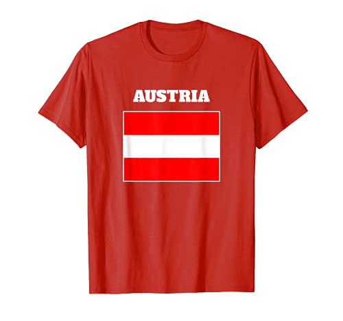 Österreich Tshirt Trikot Austria Kinder Damen Herren 2021 T-Shirt Österreich Tshirt Trikot Austria Kinder Damen Herren 2021 T-Shirt von Geschenk Österreich Flagge Austria Fahne