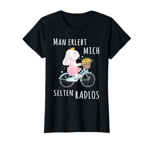 Hase Fahrrad Geschenke Radfahrer Rad Damen Motiv Häschen T-Shirt Hase Fahrrad Geschenke Radfahrer Rad Damen Motiv Häschen T-Shirt von Geschenk Radfahren Radfahrerin Biker lustig witzig
