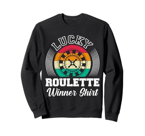 Roulettespielerin ROULETTE WINNER GIRL Lustig Frauen Sweatshirt von Geschenk Roulette Spiel Shirts Roulette Casino
