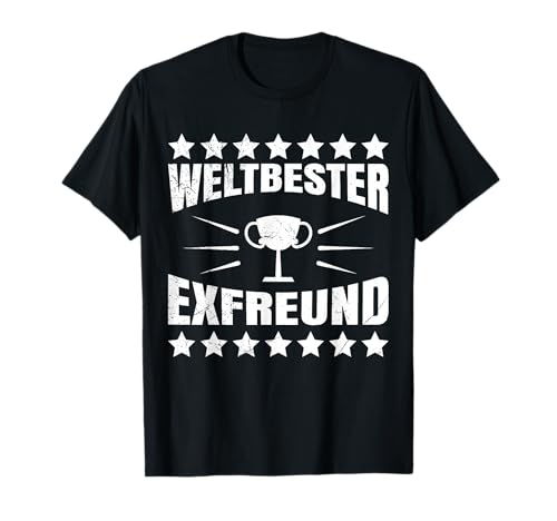 Ex Boyfriend Exfreund Trennungsparty Trennung Männer T-Shirt von Geschenk Scheidung Party Glücklich Geschieden