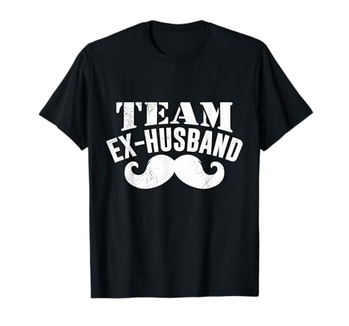 Scheidungsparty Team Ex Mann glücklich geschieden Männer T-Shirt von Geschenk Scheidung Party Glücklich Geschieden